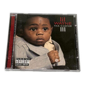 Lil Wayne CD Tha Carter III Deluxe Edition Hip Hop Rap 2008 Parental Advisory
